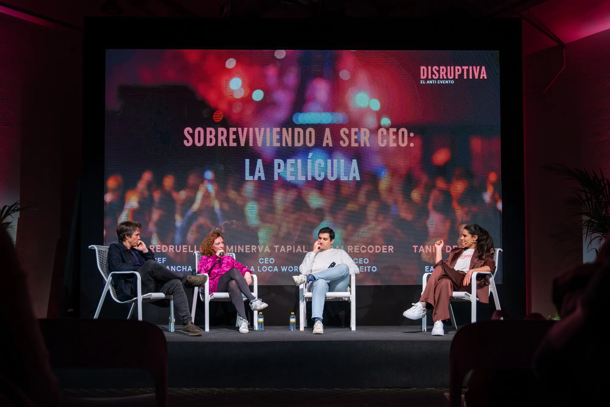 Panel Sobreviviendo a ser CEO en Disruptiva Madrid
