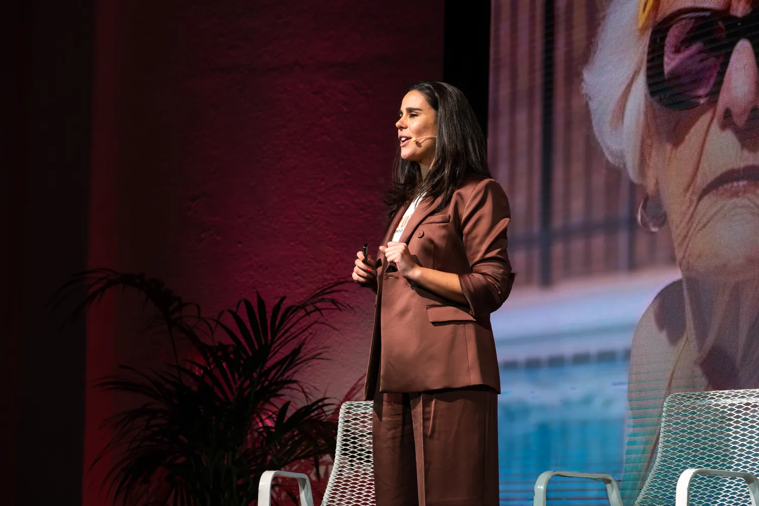 Tania de Anta, CEO de Disruptiva, en el escenario