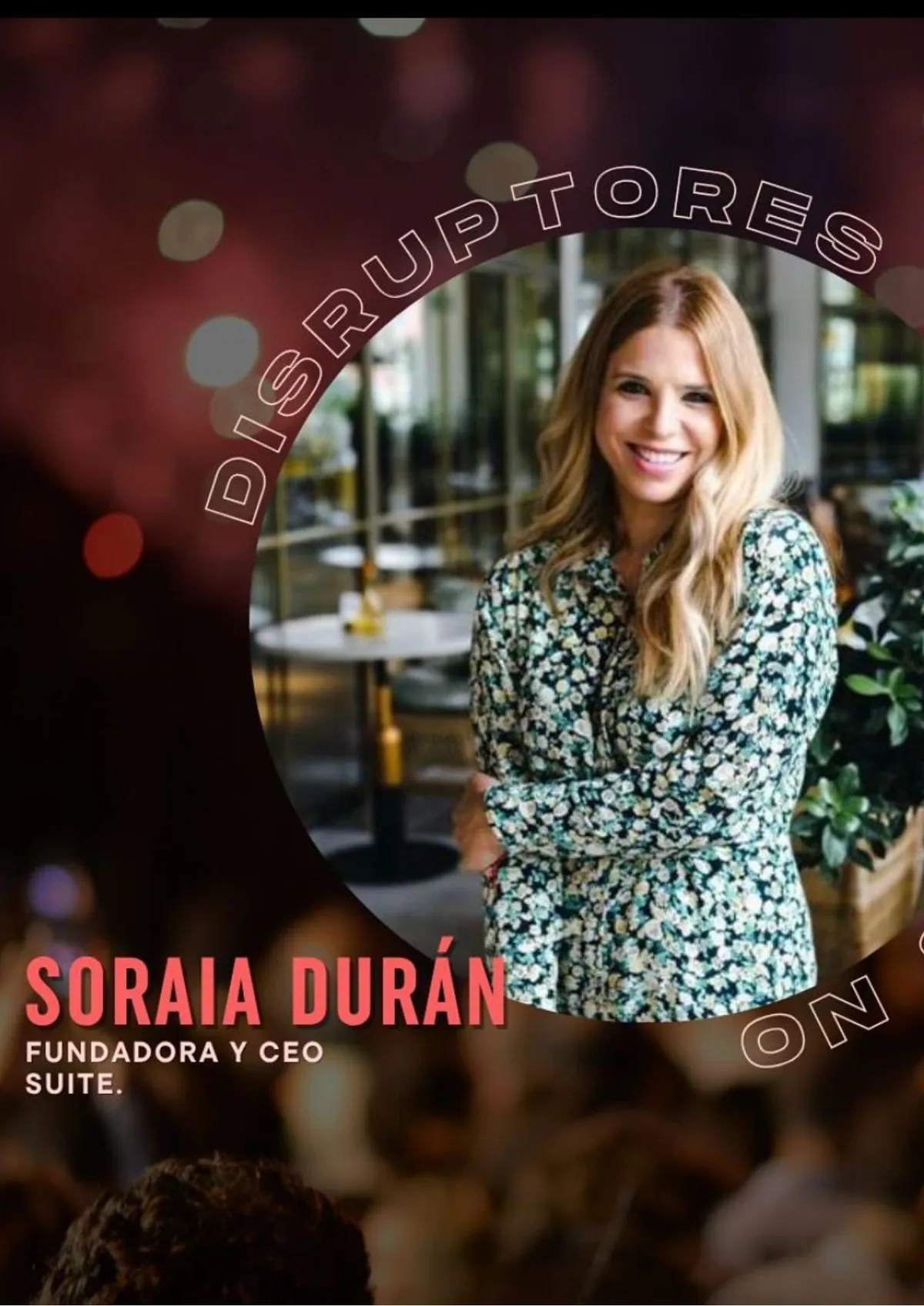 Disruptores on Stage en Telemadrid: Soraia Durán, fundadora y CEO de Suite