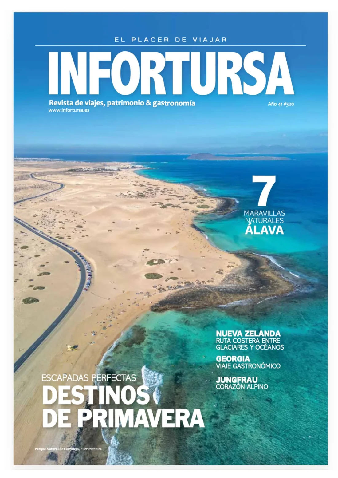 Portada de la revista Infortursa, reportaje Talento en femenino: arquitectas del sabor